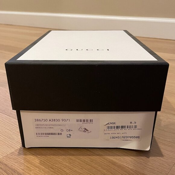 Gucci Ace Crocodile-Embossed Sneakers - Picture 6 of 8